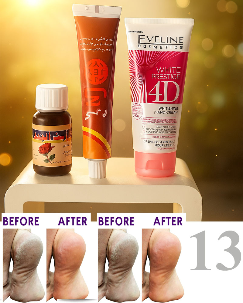 تنظيف القدمين