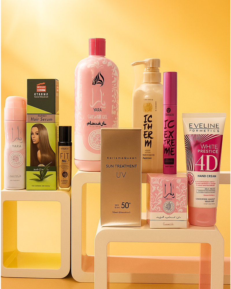 بكج العناية بالجسم وبكج المكياج يغير حياتك للافضل